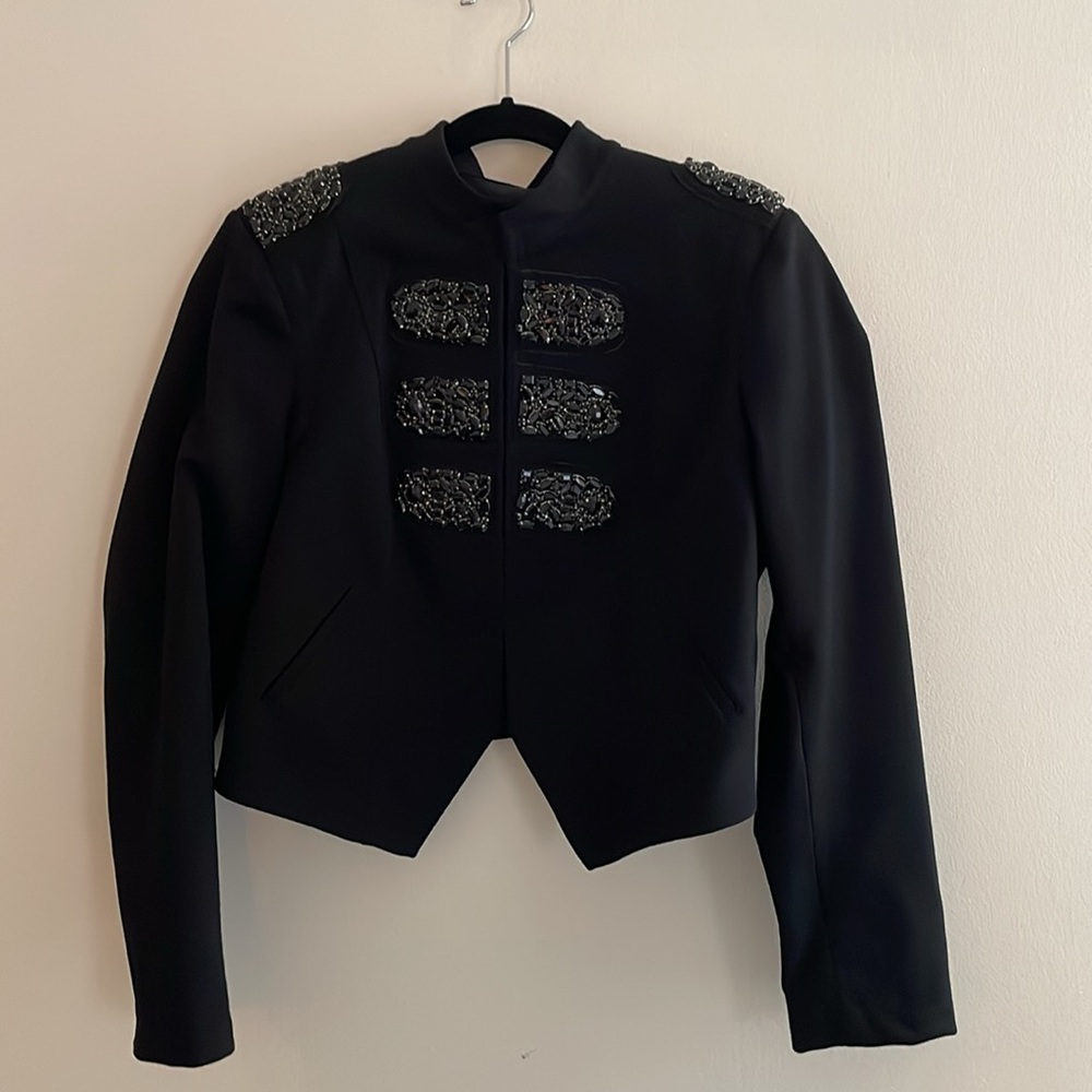 INC - BLACK Embellished Blazer